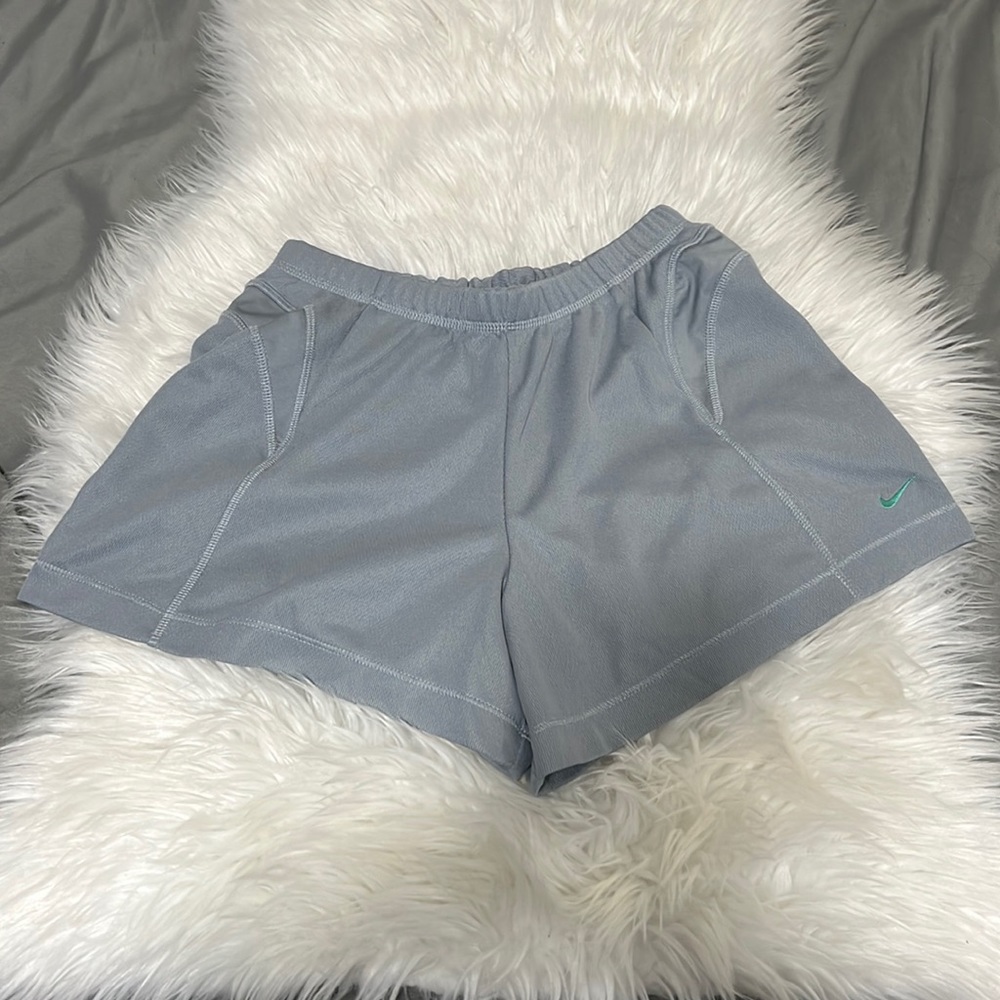 Gray nike dry fit shorts